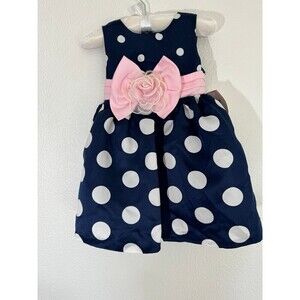 Rare Editions New‎ polka dot dress 18m